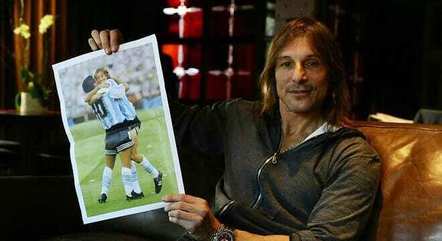 Caniggia fez o gol da Argentina que eliminou o Brasil na Copa de 1990