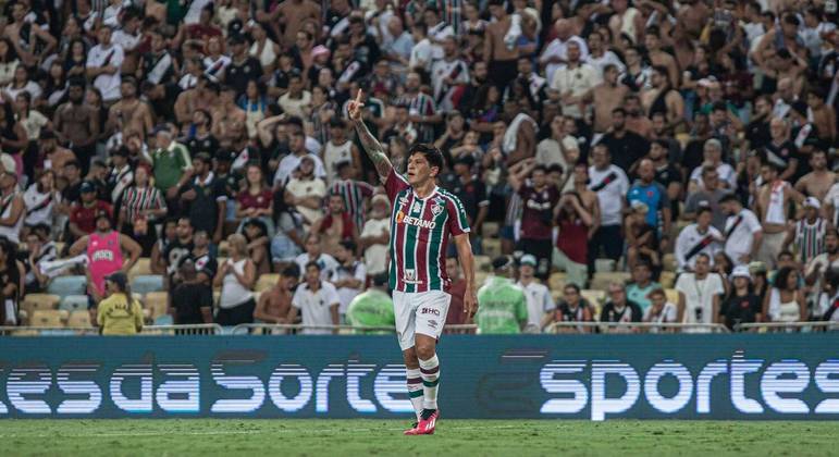 Cano no clássico contra o Vasco