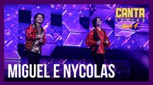 Miguel e Nycolas animam 88 jurados com "Djobi, Djoba", sucesso de Gipsy Kings (Edu Moraes /Record TV)