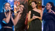 Quatro candidatas conseguem levantar os 100 jurados na semifinal do Canta Comigo Teen 