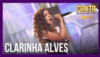 Clarinha Alves interpreta "Se Quiser" e dá show no palco do Canta Comigo Teen 4 (Antonio Chahestian/Record TV)