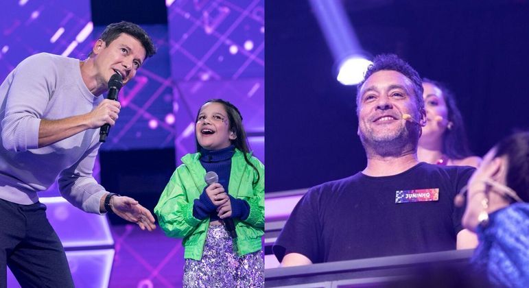 Juju Gaspar cantou "Uni-Duni-Te" na semifinal do Canta Comigo Teen e emocionou Juninho Bill