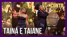 Tainá e Taiane empolgam 97 jurados com música de Sandra de Sá (Edu Moraes /Record TV)