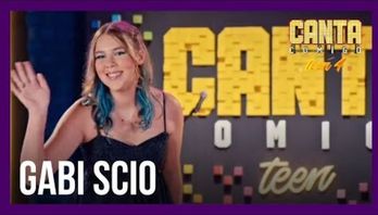 Gabi Scio canta "Something's Got a Hold On Me" e arrepia 98 jurados (Reprodução/Record TV)