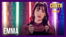 Emma faz "carão" e anima 72 jurados com música de Lady Gaga (Reprodução/Record TV)