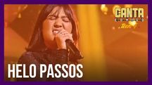 Helo Passos garante vaga na final do Canta Teen ao levantar os 100 jurados (Reprodução/Record TV)