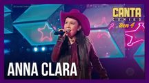 Anna Clara abre repescagem cantando "Clima de Rodeio" e conquista 94 jurados (Reprodução/Record TV)