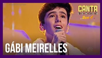 Gábi Meirelles emociona 96 jurados com interpretação de clássico de Michael Jackson (Reprodução/Record TV)
