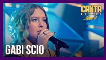 Gabi Scio canta "At Last" na repescagem do Canta Comigo Teen e impressiona 97 jurados (Reprodução/Record TV)