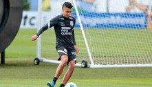 Cantillo tem perdido espaço no Corinthians com Vítor Pereira
