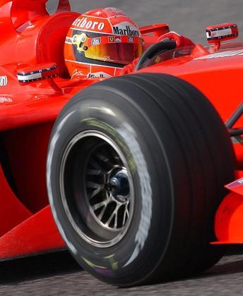 capacete Schumacher, Ferrari