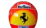 capacete Schumacher, Ferrari