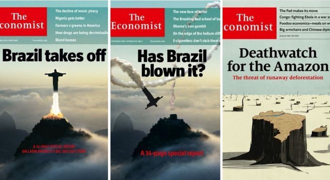 Brasil ganhou novamente destaque no noticiário internacional, mas sendo retratado como principal ameaça aos esforços globais de combate ao aquecimento global 