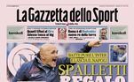 Na Itália, onde episódios de racismo também acontecem com certa frequência, zero menção ao ocorrido com Vini na Gazetta dello Sport, principal jornal esportivo do país