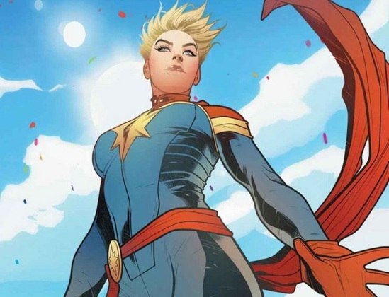 Capitã Marvel - O nome é bem chamativo, já que dá a ideia de ser destaque de todo o universo Marvel.
