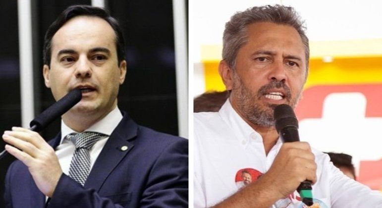 Capitão Wagner (União) e Elmano de Freitas (PT), que estão empatados com 31% das intenções ao Governo do Ceará