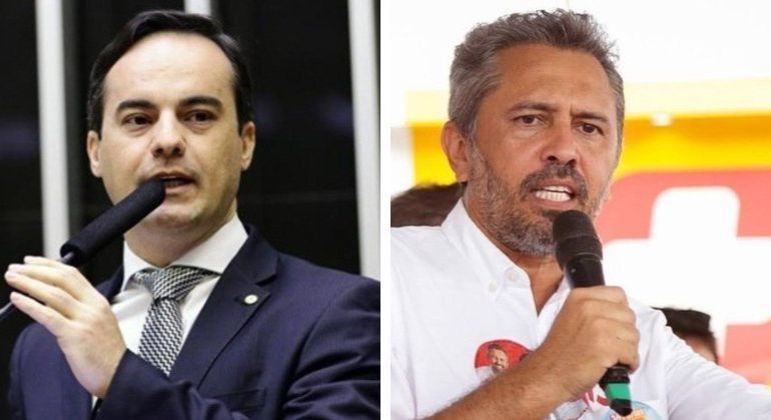 Capitão Wagner (União Brasil) e Elmano de Freitas (PT), candidatos ao Governo do Ceará