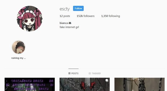 O número de seguidores de Devins no Instagram deu um salto