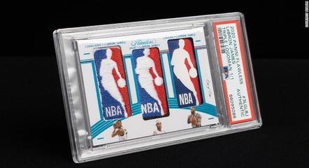 Card de LeBron está bastante valorizado
