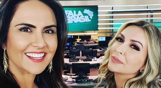 Carla Cecato e Thalita Oliveira comandam a edição de sábado do 'Fala Brasil'