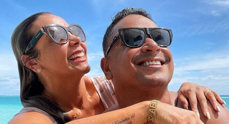 Carla Perez e Xanddy celebram 22 anos de união: 'Te amo infinito'
