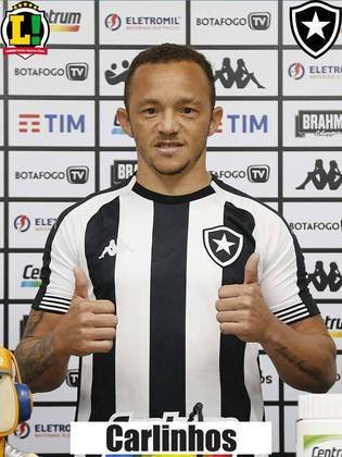 Carlinhos - 7,0 - Autor do gol do Botafogo na partida e apoiou muito bem o ataque pelo corredor esquerdo.
