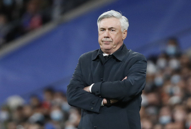 Carlo Ancelotti, do Real Madrid, conquistou a Champions League, a Recopa da Europa, a Supercopa da Espanha e o Campeonato Espanhol no ano passado. O italiano, inclusive, foi cotado para assumir a seleção brasileira, mas desmentiu a possibilidade