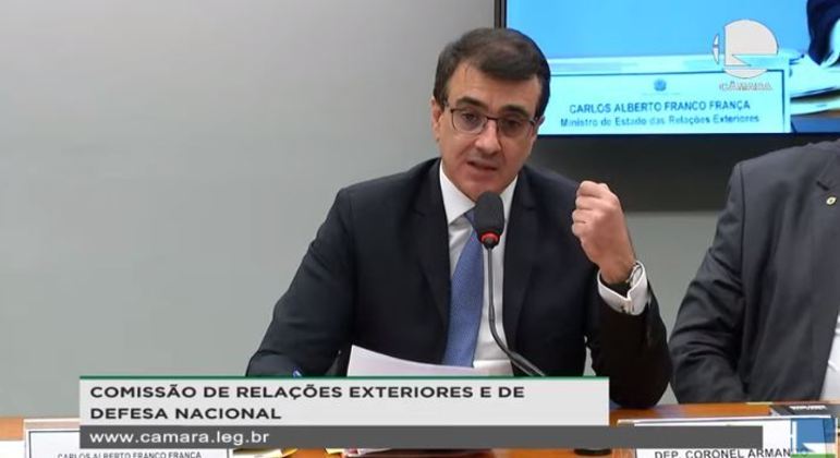 França defendeu gestão ambiental do governo Bolsonaro a senadores