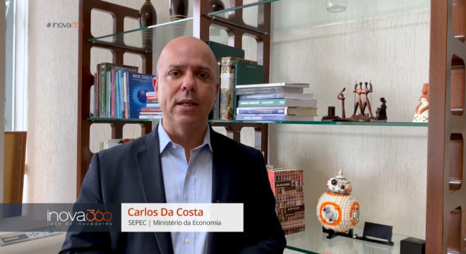 Carlos da Costa, da SEPEC, participa do Inova360 nesta quarta