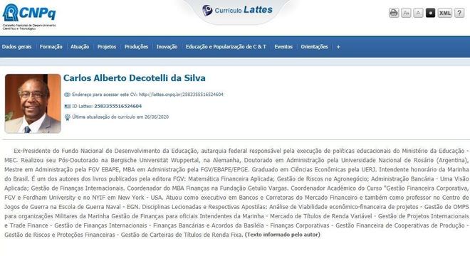 Currículo de Caros Decotelli, novo ministro da Educação
