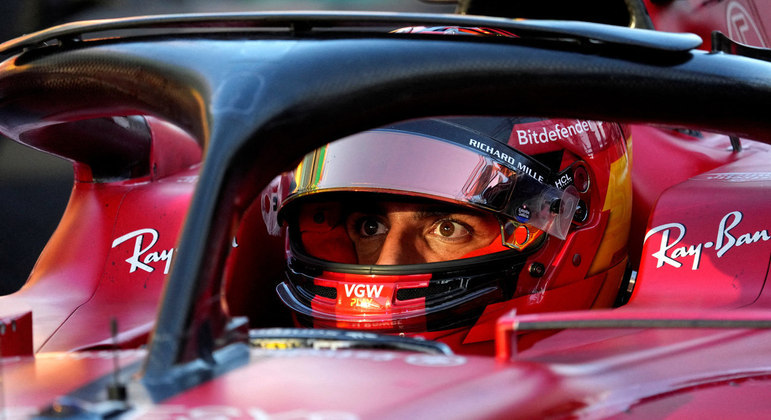 Sainz é o 5º colocado no Campeonato de Pilotos da F1 2023 e está atrás de Verstappen, Pérez, Alonso e Hamilton
