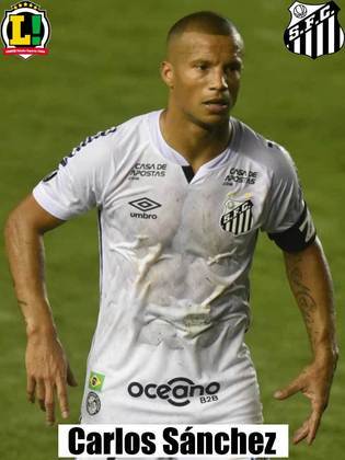 Carlos Sánchez – 5,5 – Depois de mais de três meses voltou a entrar em campo com a camisa do Peixe em um jogo oficial. Foi dele a assistência para Angulo marcar o gol da equipe. 