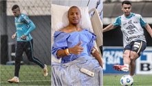 Em um ano, Santos teve oito atletas com lesões de ligamento no joelho