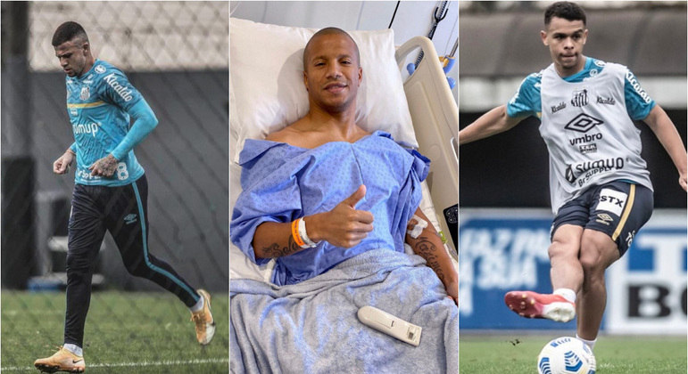 Lesões de ligamento cruzado anterior assombram departamento médico do Santos
