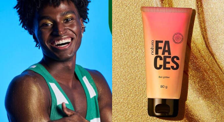 Gel é vegano, oferece brilho dourado intenso e hidrata a pele