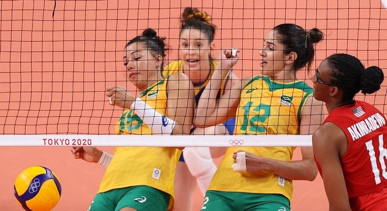 Brasil perde para EUA e fica com prata no vôlei em Tóquio ...