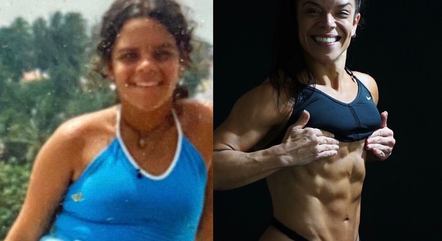 Carol Vaz, treinadora das famosas, mostra antes e depois
