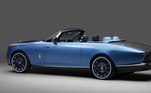 O carro é uma série limitadíssima da montadora inglesa Rolls-Royce, e poucas unidades foram entregues, todas feitas sob encomenda. Traduzido, o nome significa 'cauda de barco' e tem, portanto, inspiração náutica. O desenho lembra o deck traseiro de um iate. São 5,7 m de comprimento