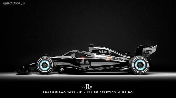 Carro de Fórmula 1 do Atlético-MG