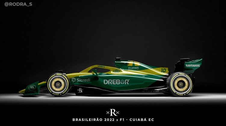 Carro de Fórmula 1 do Curitiba