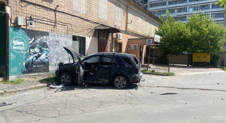 Carro-bomba explode em Melitopol, no sul da Ucrânia 