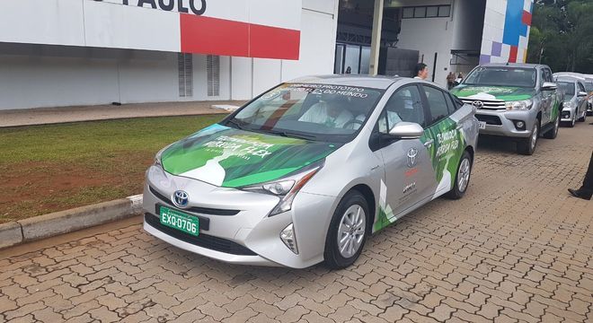 Carro produzido pela Toyota em parceria com a USP irá percorrer 1.500 km