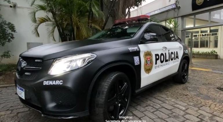 Mercedes agora pertence à frota do Denarc em São Paulo