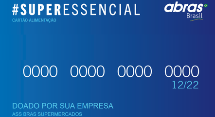 Cartão será distribuído aos mais vulneráveis