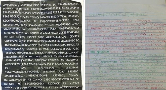 Cartas com plano de revanche de PCC estavam codificadas