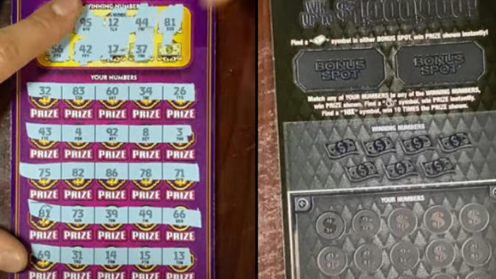 An American woman wins $500 on a scratch card, posts a picture of the winning card, and one of her followers steals the prize – News