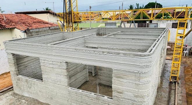 Construção de casa com tecnologia 3D é mais rápida e segura