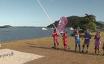 Os casais Carol e Gui, Eliza e Hadballa, Lidi e Shia um circuito de adrenalina, agilidade, raciocínio e sintonia no primeiro desafio do dia. As celebridades enfrentaram uma escalada, tirolesa e remada no caiaque — ao longo do percurso, eles respondiam perguntas e, a cada erro, era acrescentado mais dois minutos no tempo de prova