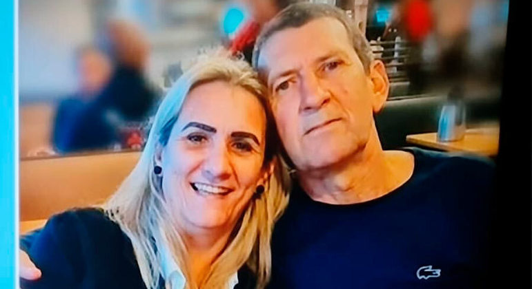 O casal Glória e José foram esfaqueados após discussão sobre som alto em um bar de
 Taboão da Serra