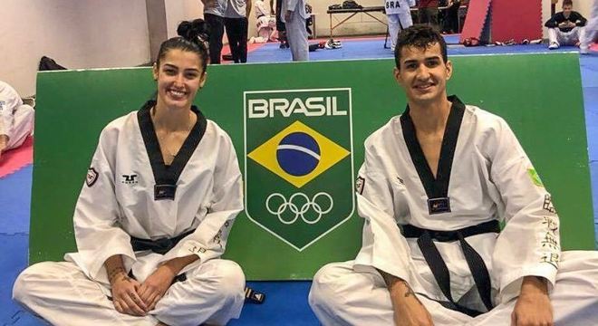 Casal do taekwondo é sensação da delegação brasileira para o Pan de Lima